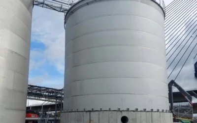 Construction of a storage tank